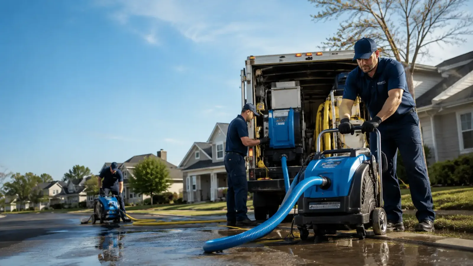 Flood Damage Cleanup in Ahmeek, MI